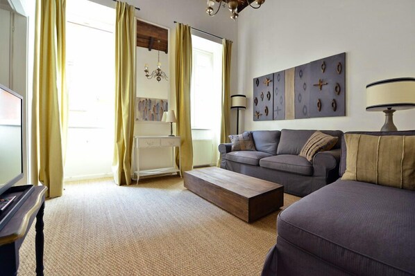 Living area - Trevi House Apartment (Rome)