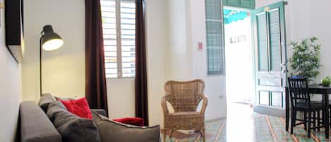 Apartment, 2 Bedrooms | Living area | Flat-screen TV