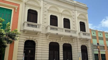 Voorkant van accommodatie