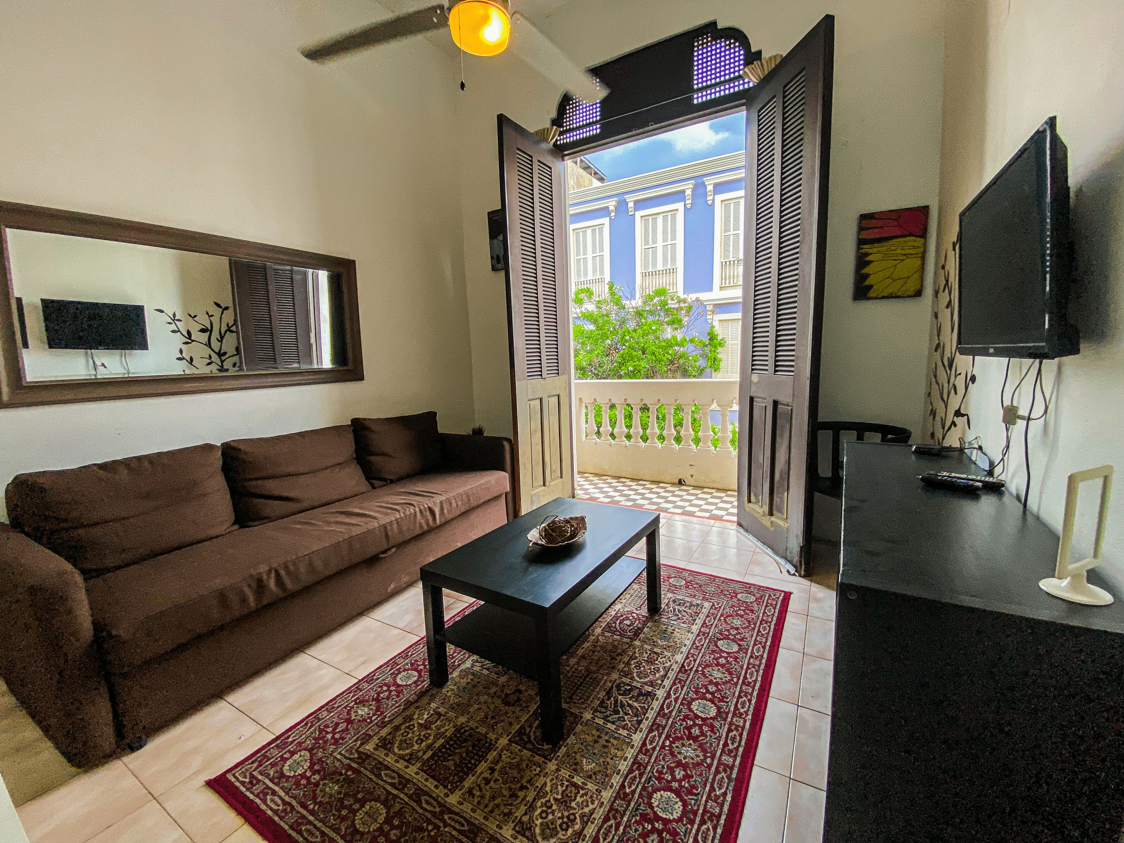 公寓, 1 間臥室 | 客廳 | 平面電視