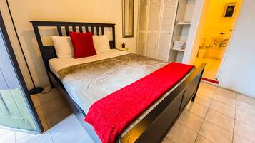 Departamento, 1 habitación | 1 habitación, tabla de planchar con plancha, wifi gratis y ropa de cama