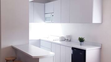 อพาร์ทเมนท์, 2 ห้องนอน | ครัวส่วนตัว | ตู้เย็น, ไมโครเวฟ, เตาประกอบอาหาร, เครื่องชงกาแฟ/ชา