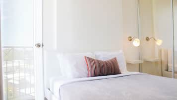 1 chambre, fer et planche Ă repasser, Wi-Fi gratuit, draps fournis