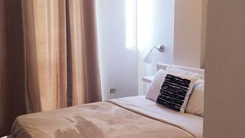 Apartment, 2 Bedrooms | 2 bilik tidur, seterika/papan seterika, Wi-fi percuma, cadar katil