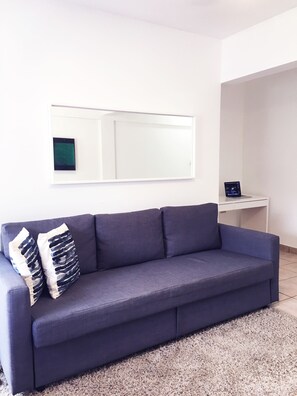 公寓, 1 间卧室 | 起居区 | 平板电视