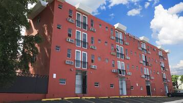 Façade de l’hébergement