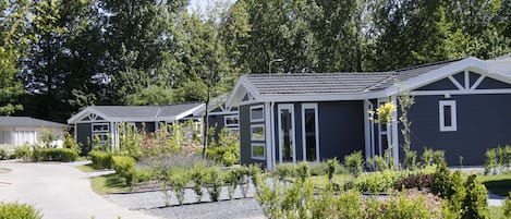 Chalet | Uitzicht op de tuin