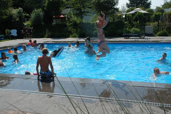 Seasonal outdoor pool
