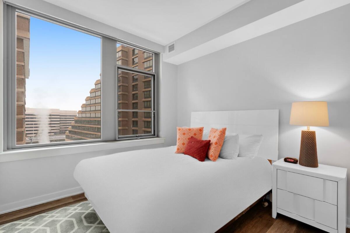 Premium Apartment, 2 Bedrooms, Balcony | Hypo-allergenic bedding available, desk, laptop workspace
