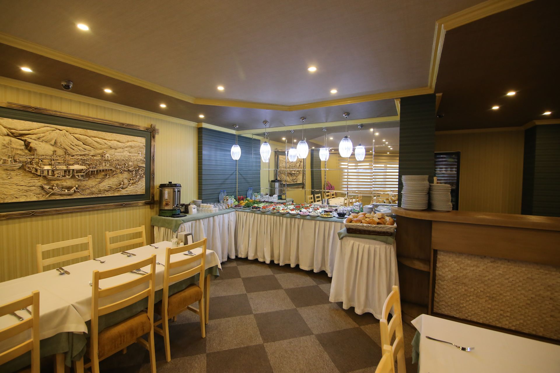 Frokostbuffé er inkludert hver dag