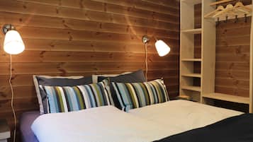Ferienhütte, 4 Schlafzimmer | 4 Schlafzimmer, Bettwäsche aus ägyptischer Baumwolle, Schreibtisch