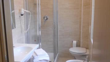 Free toiletries, hair dryer