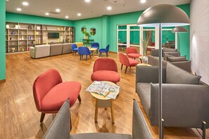 Desk, blackout curtains, iron/ironing board, free cots/infant beds