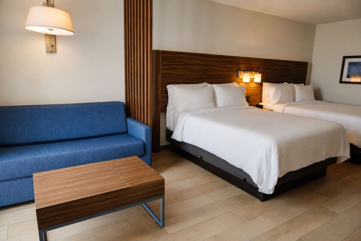 Suite, 2 camas de matrimonio | Ropa de cama de alta calidad y edredones de plumas