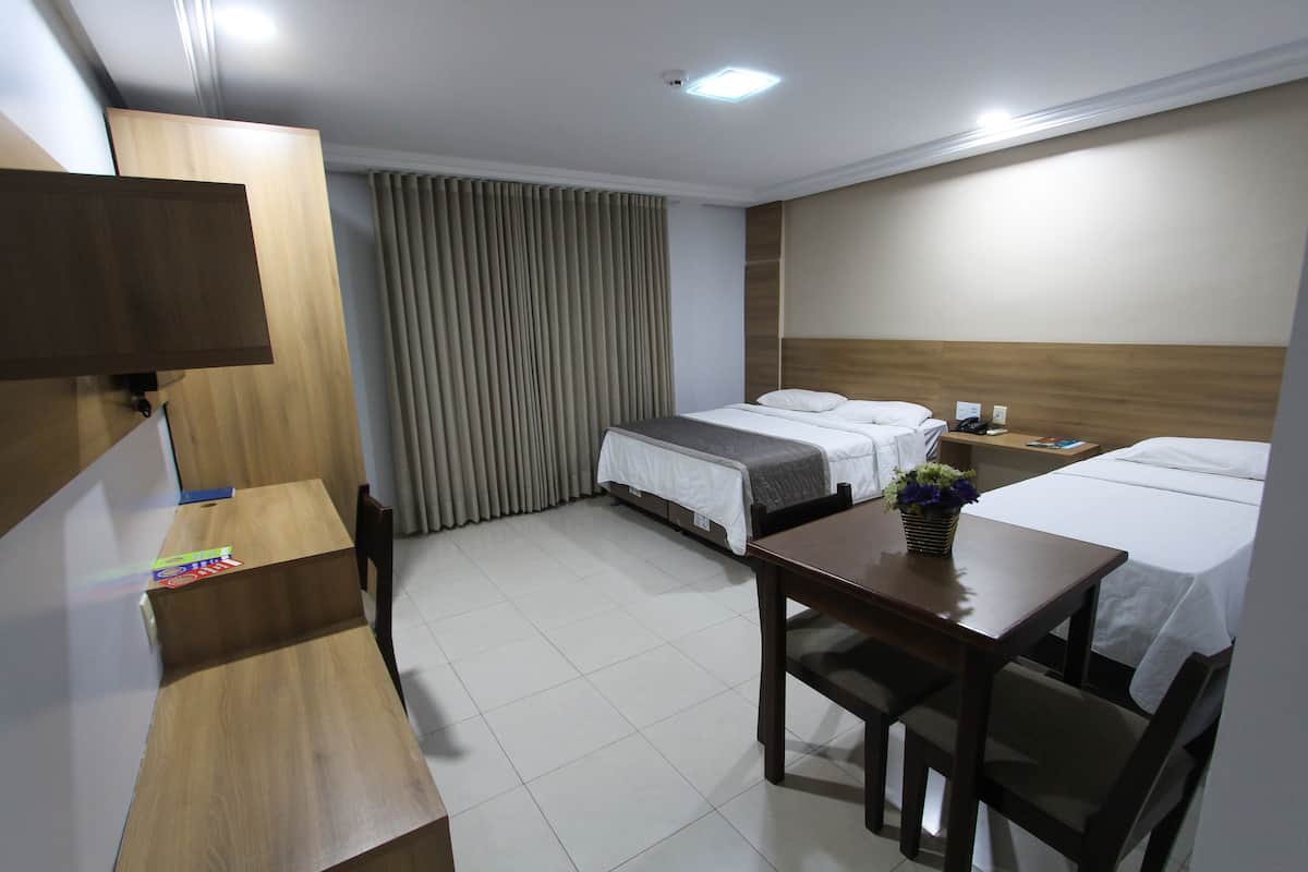 Minibar, blackout curtains, free WiFi, bed sheets