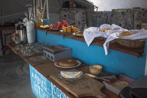 Petit déjeuner buffet compris tous les jours