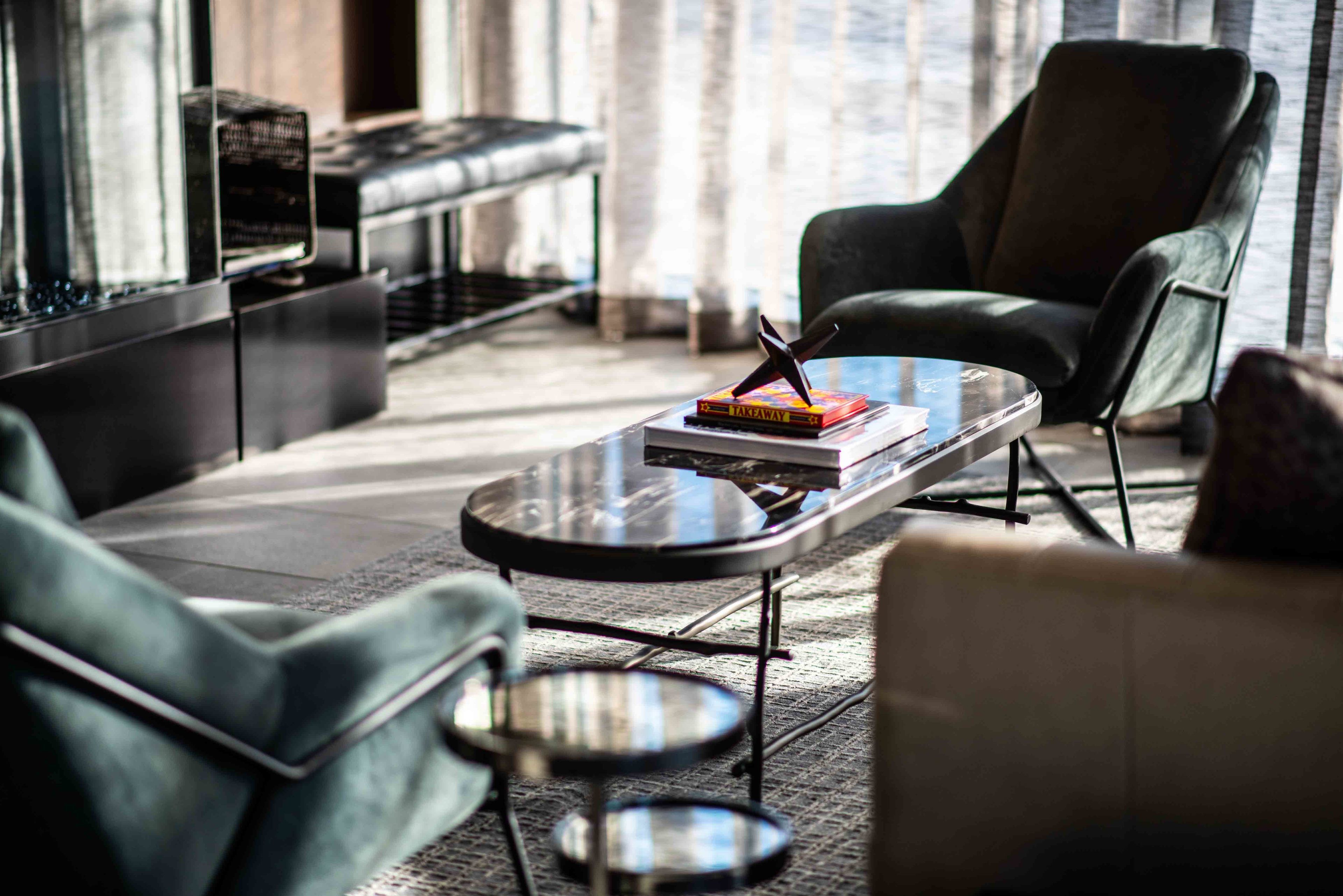 Sitzecke in der Lobby