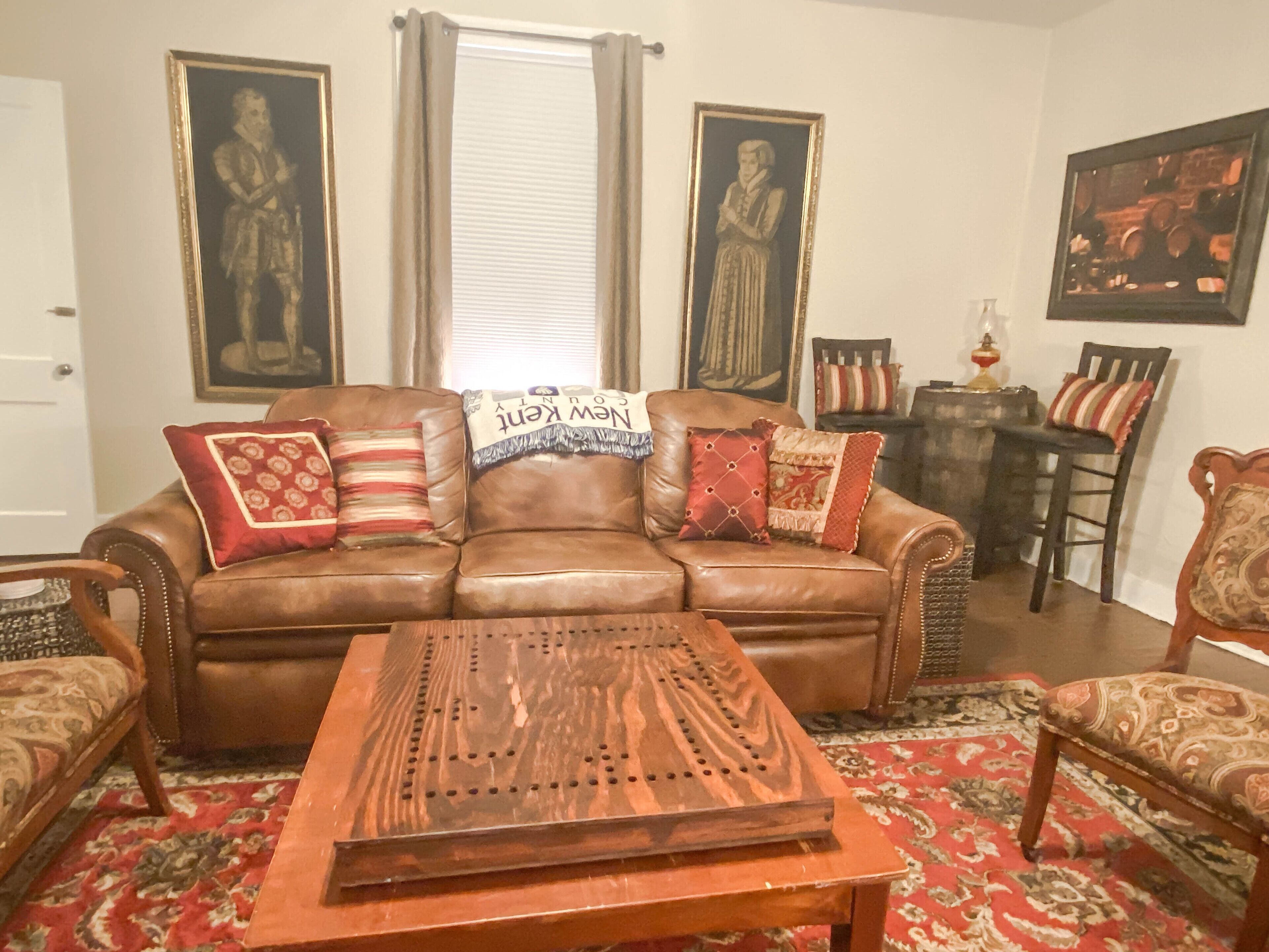 Family House, 4 Bedrooms, Garden View | Living area | 42-inch flat-screen TV with digital channels, TV, Netflix