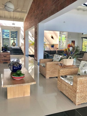 Living area - Alojamiento Campestre La Primavera (Pereira)