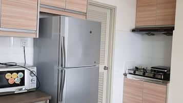 Fridge, high chair