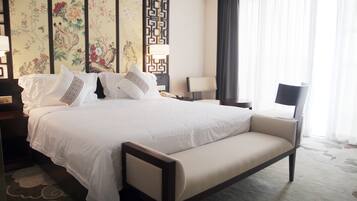 Executive Room with View | Desk, blackout drapes, free WiFi