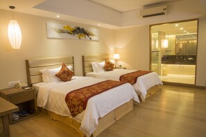 Desk, blackout curtains, free WiFi - Guangzhou Xiangxue Int'l  Apartment (Guangzhou)