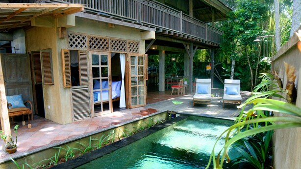 Outdoor pool - Artist Eco Villa In Ubud Bali (Ubud)