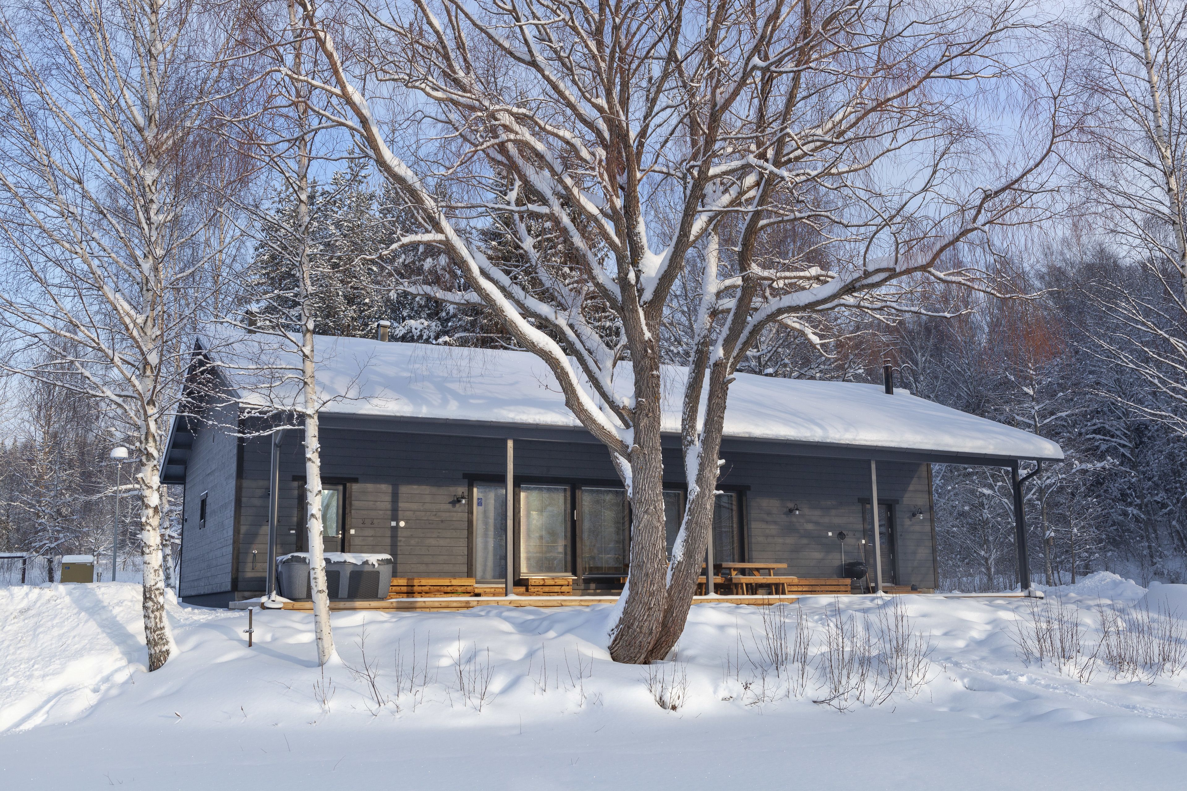 Fachada de la propiedad