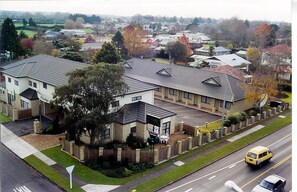 Aerial view - O'Reillys Motel (Matamata)