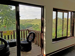 Departamento familiar, 2 habitaciones, para no fumadores, vista al río (Starling) | Terraza o patio