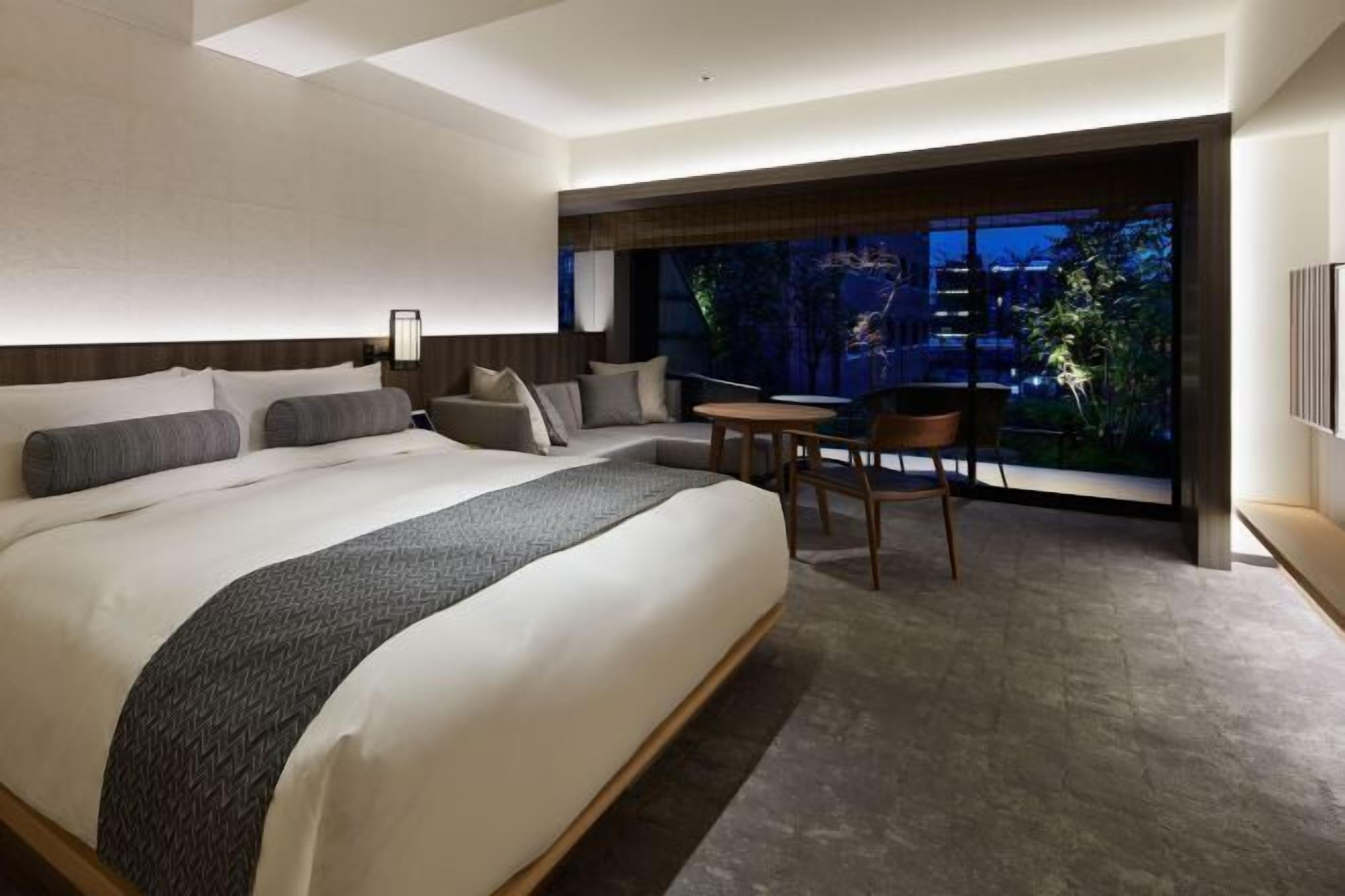 Down duvets, pillow-top beds, minibar, in-room safe