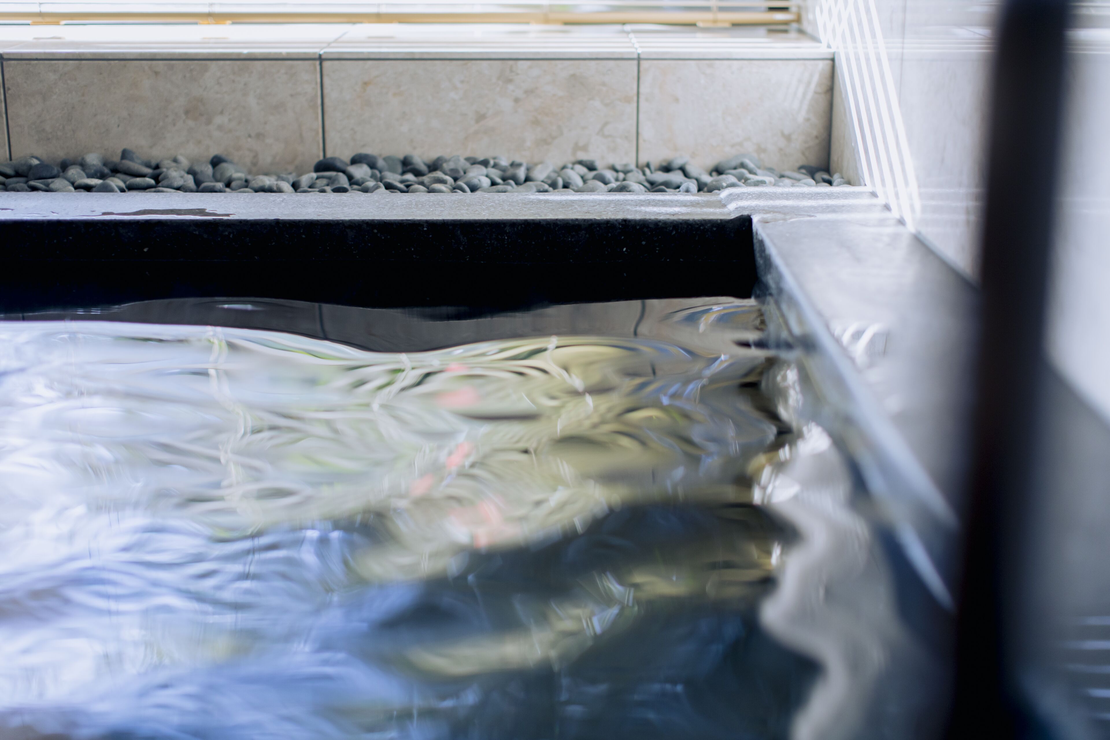 separate bathtub and shower, deep-soaking bathtub, hair dryer, slippers