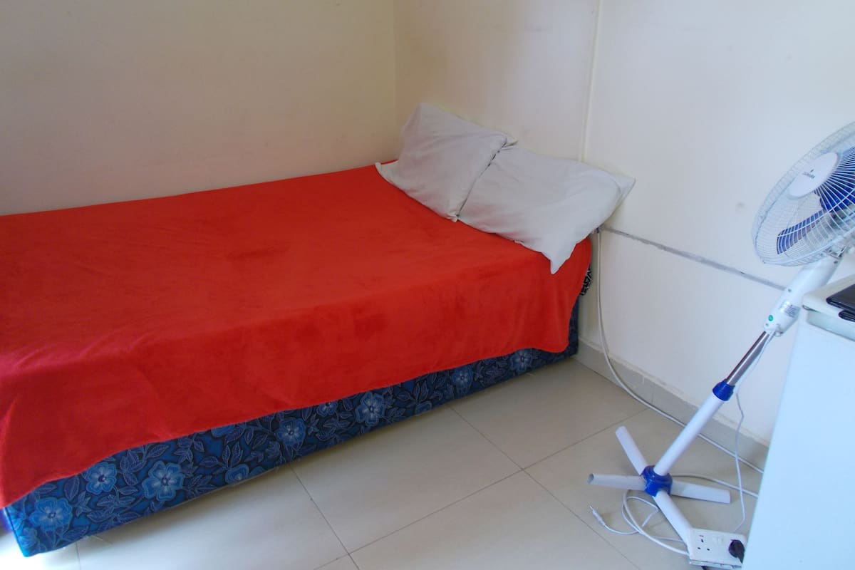 Chambre Ăconomique avec lits jumeaux, 2 lits doubles