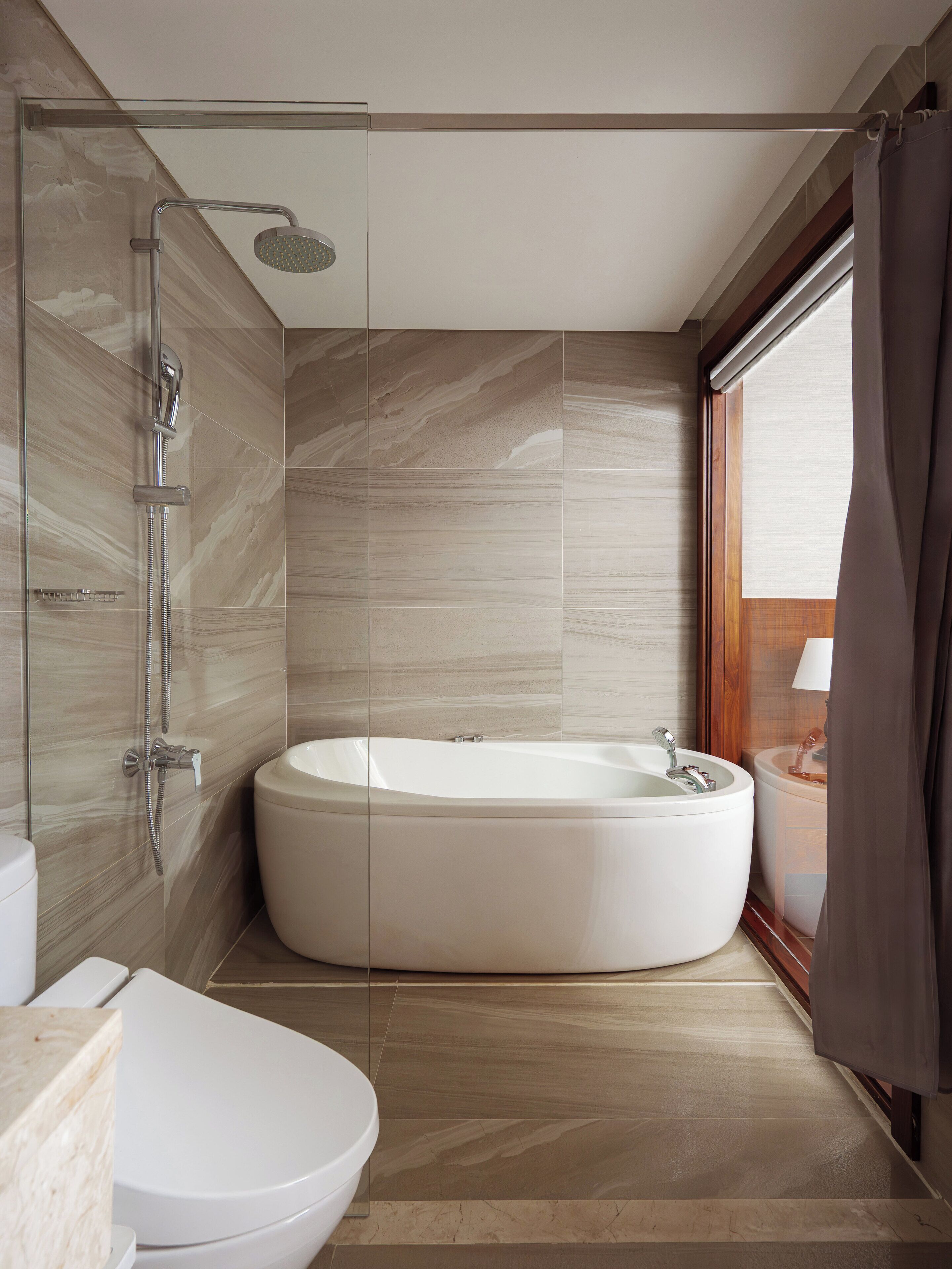 suite | bathroom | free toiletries, hair dryer, bathrobes, slippers