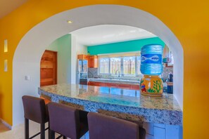 Condo | Private kitchen | Stovetop - Isla 33 - Two Bedroom Villa 1104 (Isla Mujeres)