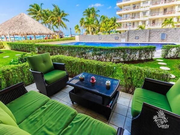 Terrace/patio - Ixchel - Ground Floor One Bedroom Suite 2108 (Isla Mujeres)