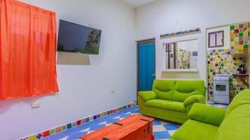 Televisión y reproductor de DVD