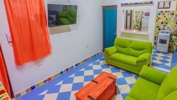 Televisión y reproductor de DVD