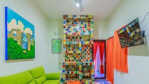 Living area - House Of Art (Isla Mujeres)