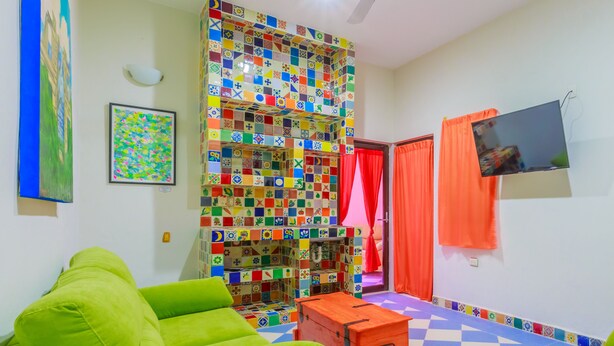 Interior detail - House Of Art (Isla Mujeres)