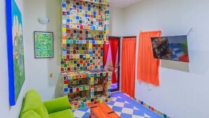 Living area - House Of Art (Isla Mujeres)