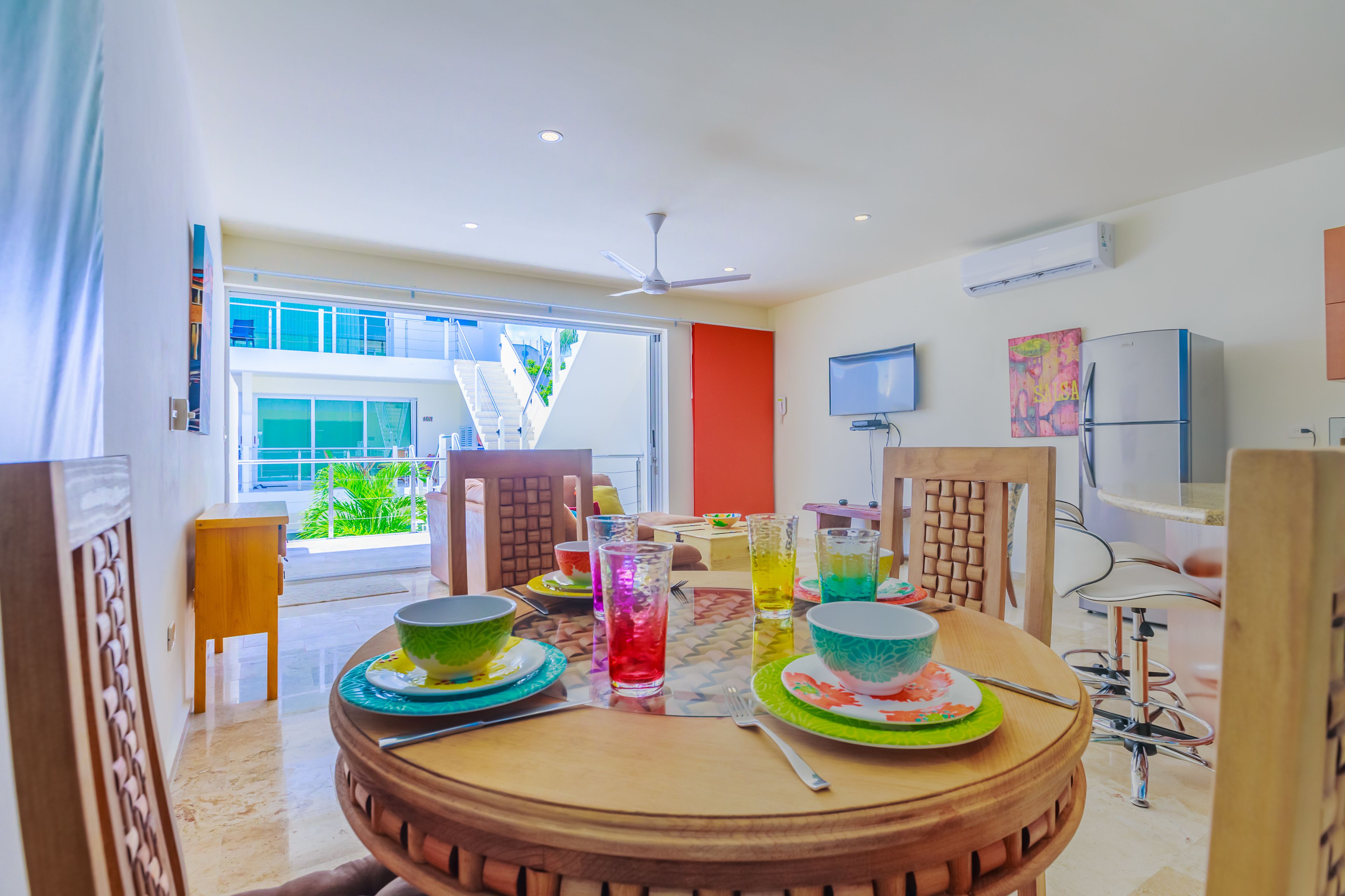 Kondominium | Dapur pribadi | Lemari es, microwave, oven, dan mesin pembuat kopi/teh