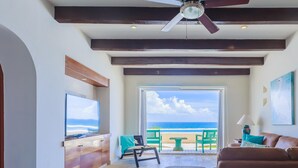 Condo | Living room - Isla 33 - Two Bedroom Villa 1102 (Isla Mujeres)