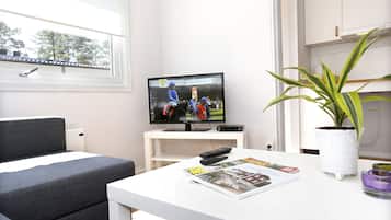 Apartment, 2 Bedrooms | Living area | Plasma TV