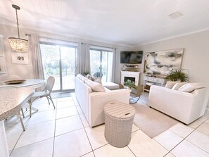 Condo, 1 Bedroom | Living area | Smart TV