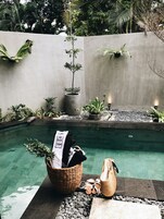 Quarto superluxo, 1 cama King (The Suite) | Piscina particular