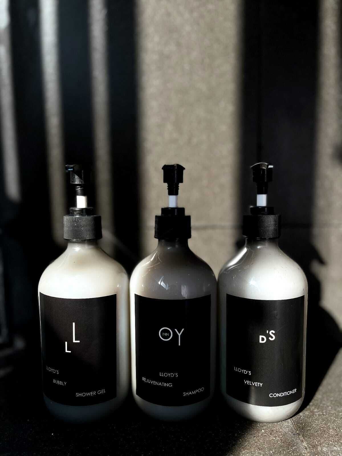 shower, free toiletries, hair dryer, bathrobes