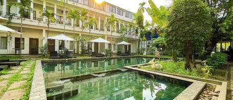 Façade de l’hébergement