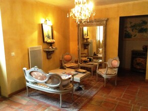 Lobby sitting area