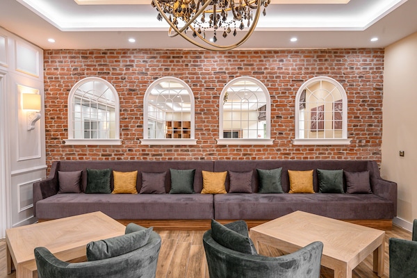 Sala de estar en el lobby